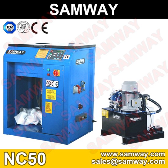 SAMWAY NC50 NUT CRIMPING MACHINE